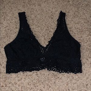 Aerie Black Bralette